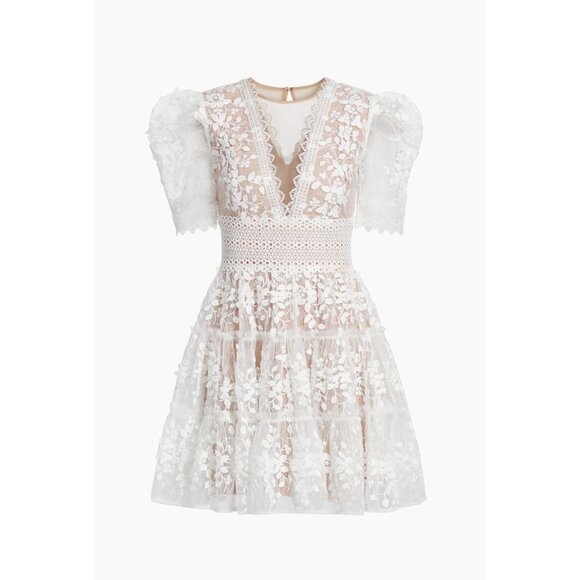 Bronx and Banco Megan Lace Minidress Size S - Picture 2 of 11